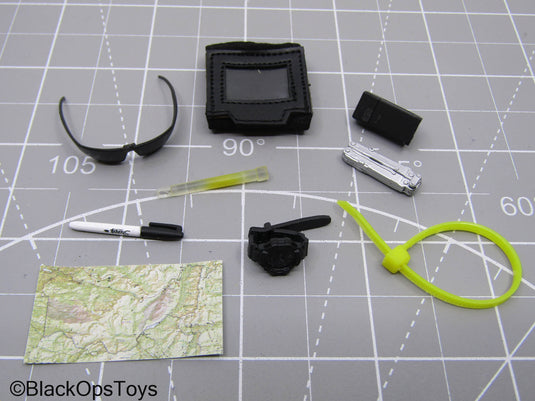 Gear Set w/Admin Pouch Sunglasses Multitool & Sharpie