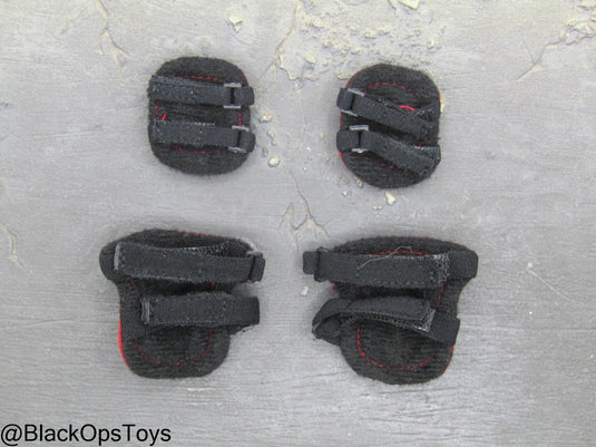 Zombie Hunter - Red Elbow & Knee Pad Set