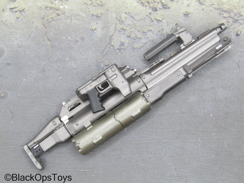 Load image into Gallery viewer, Cyberpunk 2077 V Male - Constitutional Arms M2067 Defender Rifle
