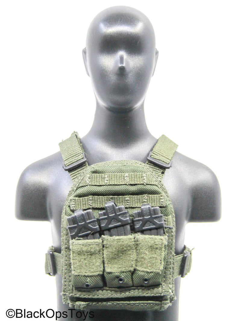 Load image into Gallery viewer, OD Green PMC Plate Carrier w/5.56 Mag Lot (Playhouse)
