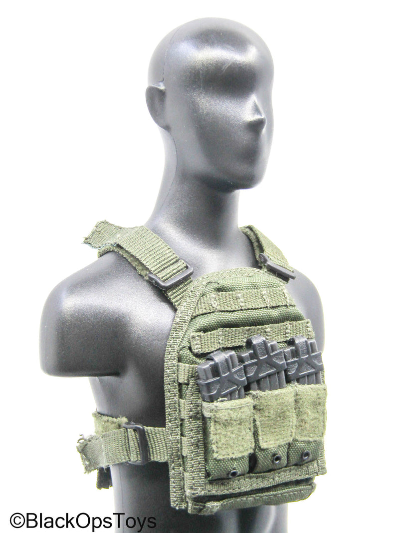 Load image into Gallery viewer, OD Green PMC Plate Carrier w/5.56 Mag Lot (Playhouse)
