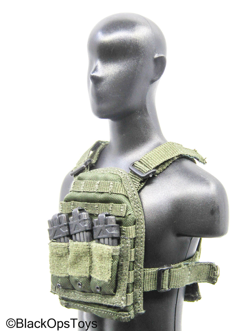 Load image into Gallery viewer, OD Green PMC Plate Carrier w/5.56 Mag Lot (Playhouse)
