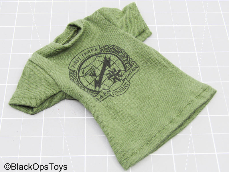 Load image into Gallery viewer, OD Green U.S.A.F Combat Control T-Shirt

