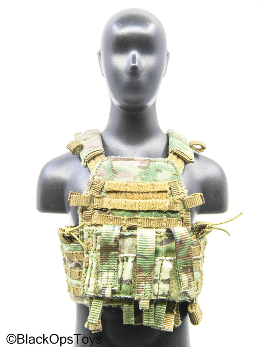 Multicam Camo MOLLE Plate Carrier (Easy & Simple)