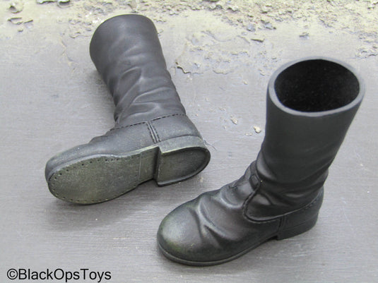 WWII Black Boots (Foot Type)