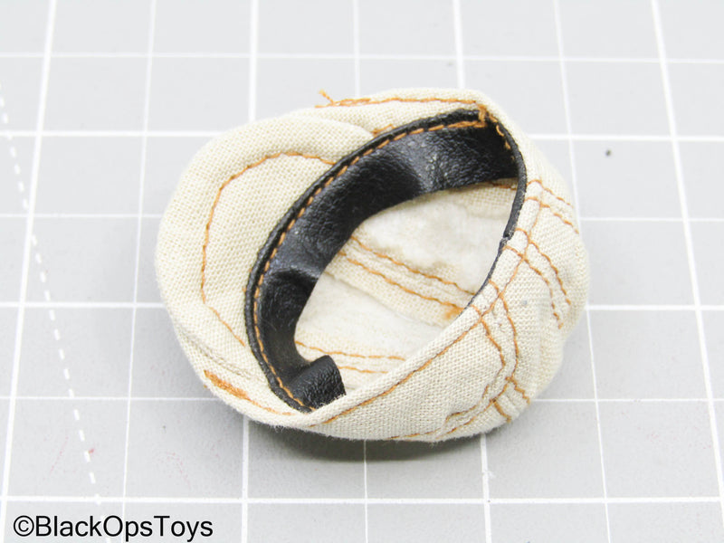 Load image into Gallery viewer, Tan Newsboy Cap
