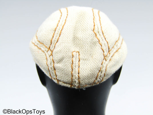 Tan Newsboy Cap