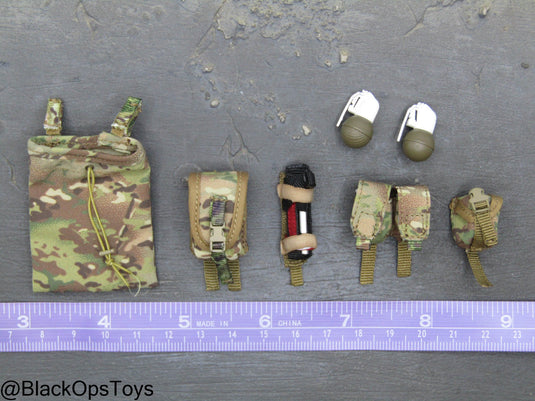 Russian FSB Alpha Sniper - Multicam Pouch & Grenade Set