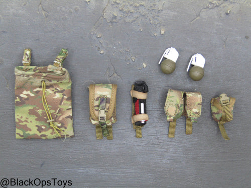 Russian FSB Alpha Sniper - Multicam Pouch & Grenade Set