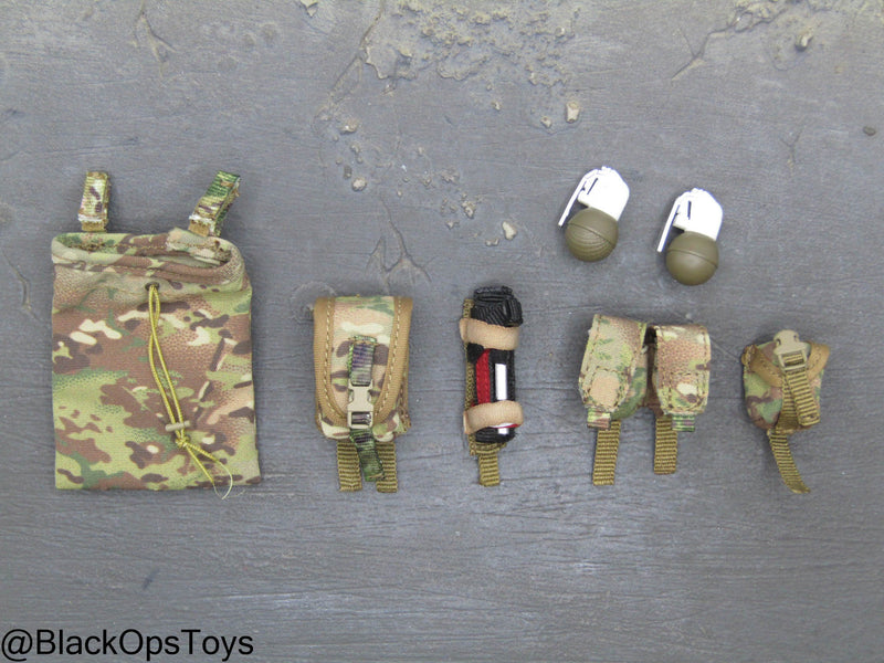 Load image into Gallery viewer, Russian FSB Alpha Sniper - Multicam Pouch &amp; Grenade Set
