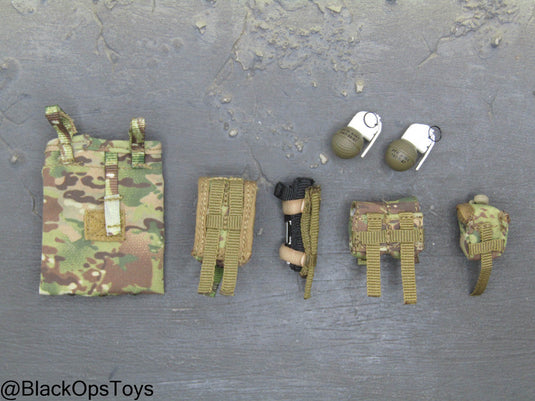 Russian FSB Alpha Sniper - Multicam Pouch & Grenade Set