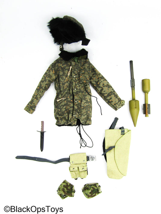 WWII Flektarn Camo Winter Coat & Gear Set