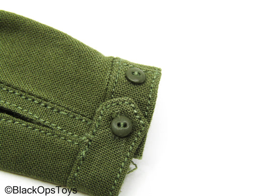 Vietnam Set - Green Combat Uniform Set w/Boots, Belt & Hat