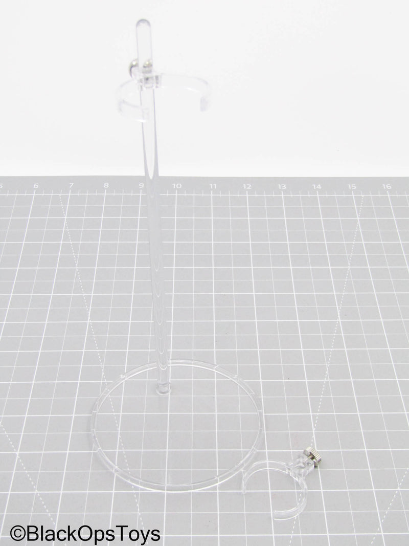 Load image into Gallery viewer, Clear Plastic Base Figure Stand
