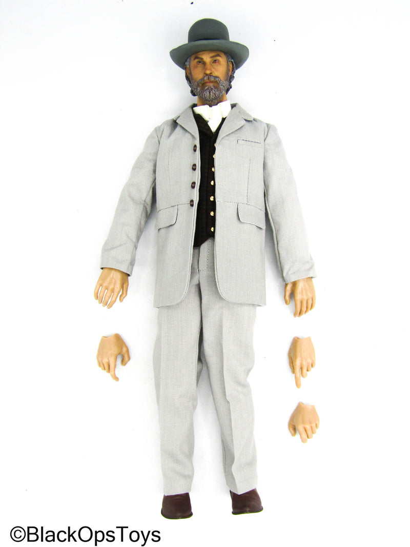 Load image into Gallery viewer, Dr Cowboy - Male Dressed Body w/Head Sculpt, Stand, &amp; Pocket Watch
