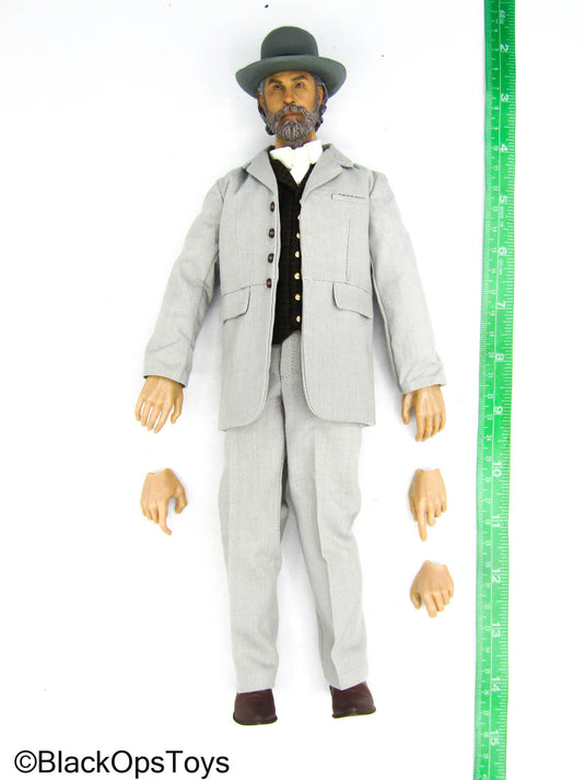 Dr Cowboy - Male Dressed Body w/Head Sculpt, Stand, & Pocket Watch