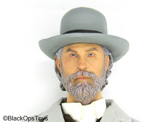 Dr Cowboy - Male Dressed Body w/Head Sculpt, Stand, & Pocket Watch