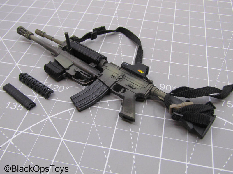 Load image into Gallery viewer, Camo M4 w/Master Key Shotgun Attachment &amp; Accessories

