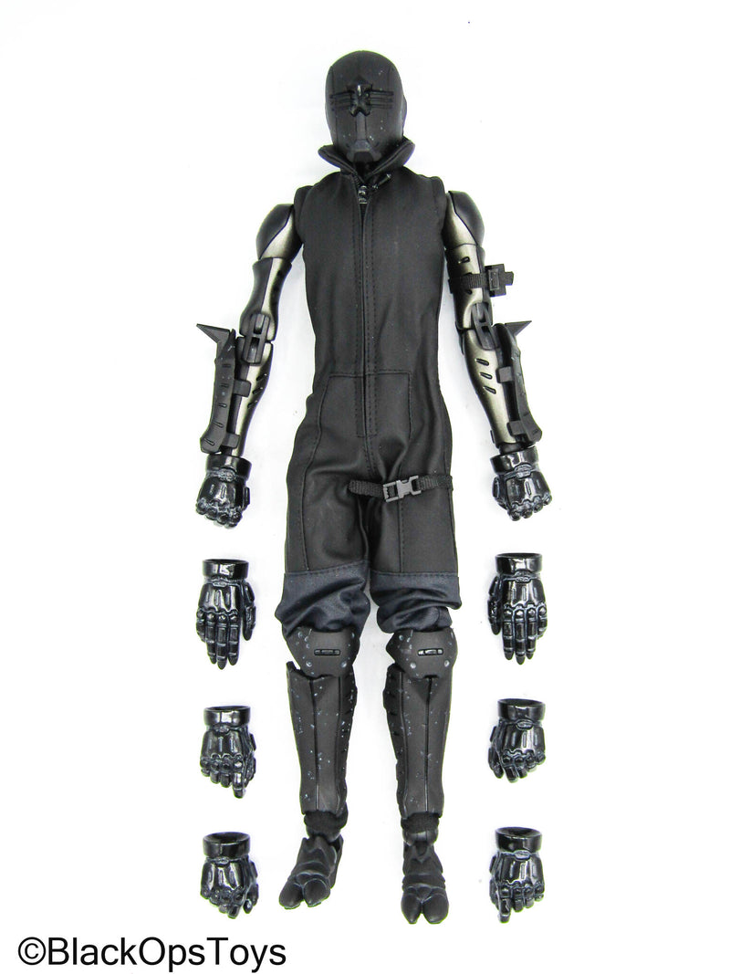 Load image into Gallery viewer, GI JOE - Snake Eyes - Male Body w/Uniform, Hands, &amp; Multi Piece Head
