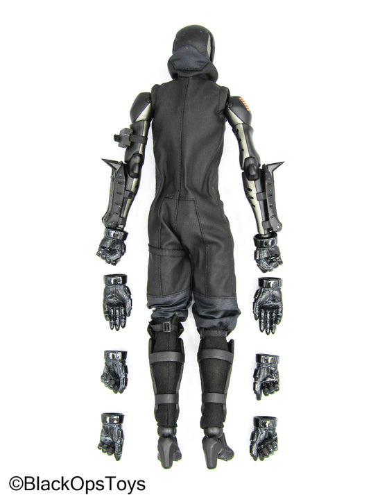 GI JOE - Snake Eyes - Male Body w/Uniform, Hands, & Multi Piece Head