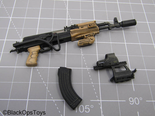 AK Rifle w/Accessories (Hot Toys - READ DESC)