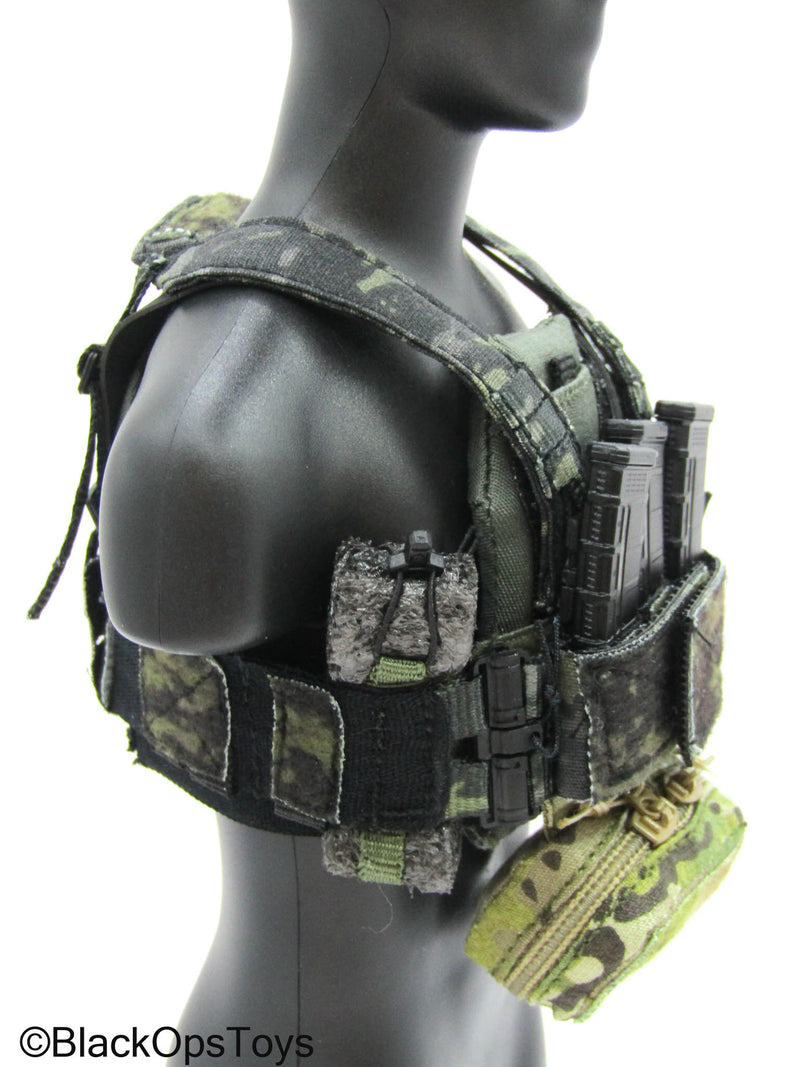 Load image into Gallery viewer, Veteran Tactical Instructor Z - Body Armor w/Black Multicam Chest Rig Set
