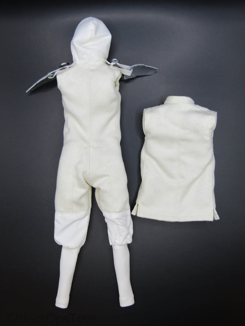 Load image into Gallery viewer, COBRA - Storm Shadow - White Ninja Uniform w/Hood &amp; Vest

