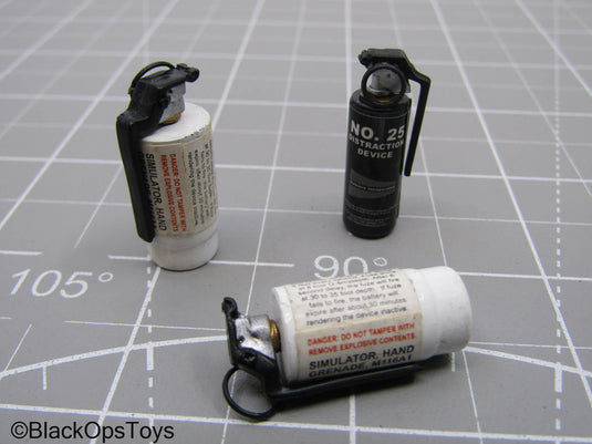 M116A1 Simulator Hand Grenade & No.25 Distraction Device