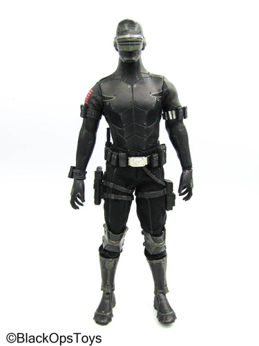 GI Joe - Snake Eyes - Complete Male Dressed Body w/Head Sculpt & Belt Set