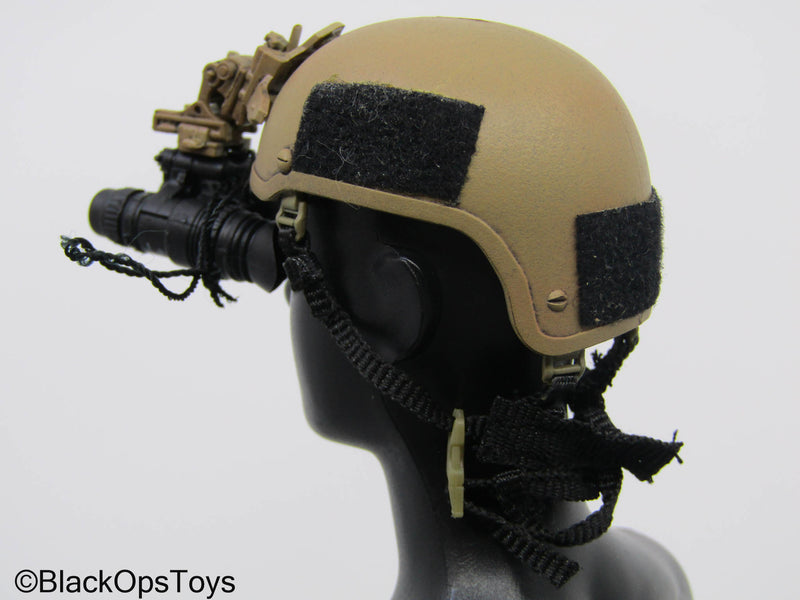 Load image into Gallery viewer, Desert Tan FAST Helmet w/NVG
