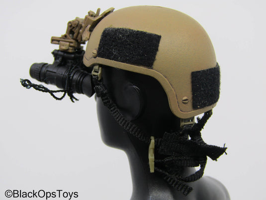 Desert Tan FAST Helmet w/NVG