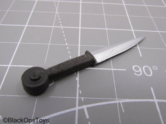 Late-Medieval Guardless Rondel Dagger w/Disc Pommel