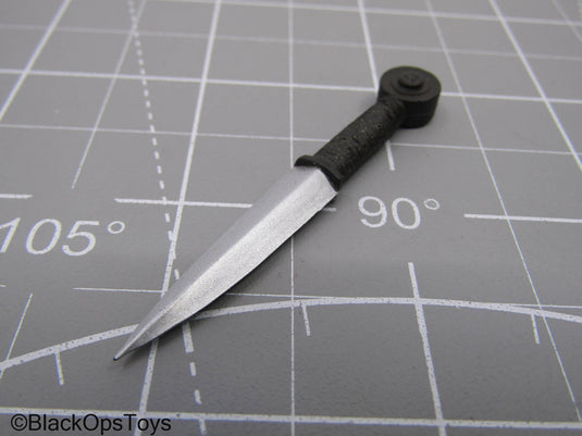 Late-Medieval Guardless Rondel Dagger w/Disc Pommel