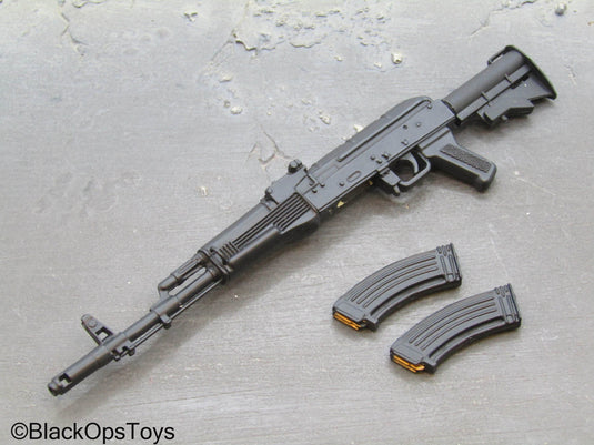 Custom Black AK47 Rifle