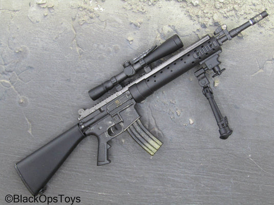 SR-25 Rifle w/Bipod & Scope