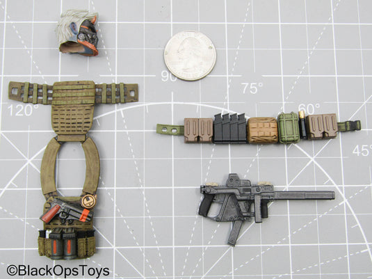 1/12 Vector SMG, Plate Carrier, Battle Belt, & Headsculpt Set