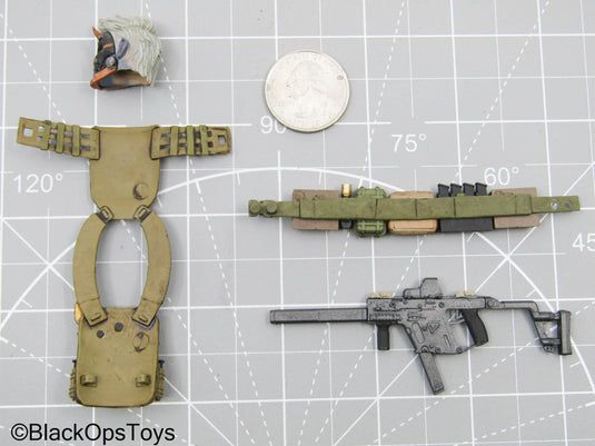 1/12 Vector SMG, Plate Carrier, Battle Belt, & Headsculpt Set