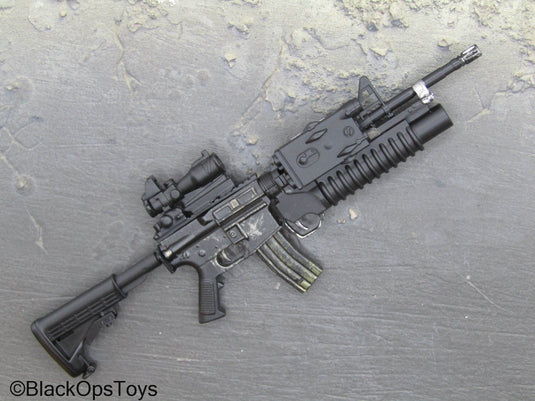 M4 Rifle w/Attachments & M203 Grenade Launcher