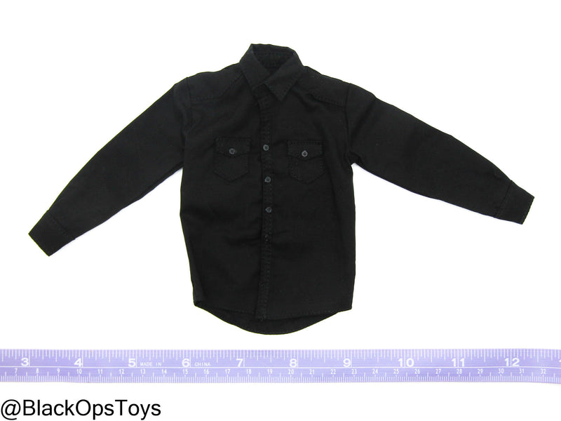 Load image into Gallery viewer, Woifman Mutants - Black Button Up Shirt
