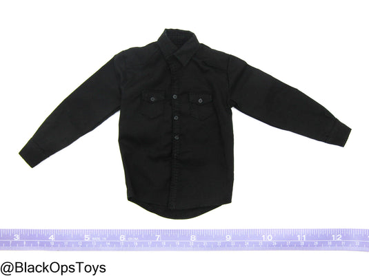 Woifman Mutants - Black Button Up Shirt