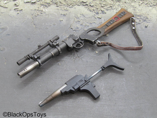Scratch & Dent (READ DESC) - Star Wars Boba Fett Blaster Rifle & Flamethrower