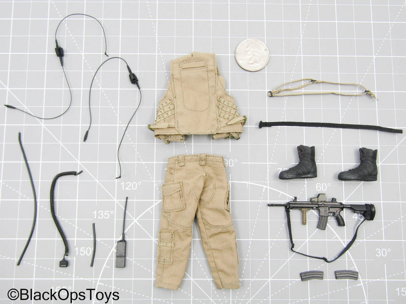 Load image into Gallery viewer, 1/12 DEVGRU Combat Uniform w/Rifle &amp; Gear (Soldier Story)

