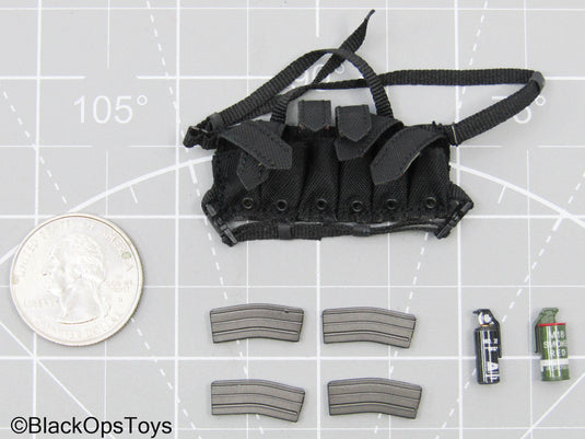 1/12 Black Hawk Down Chest Rig w/Magazine & Grenade Set