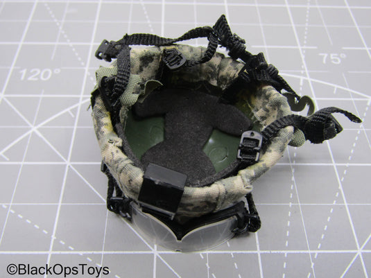 ACU Camo Helmet w/Goggles