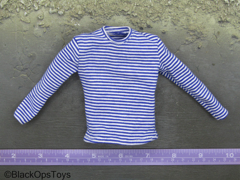 Load image into Gallery viewer, Russian Senior Rifleman - White &amp; Blue Striped Shirt
