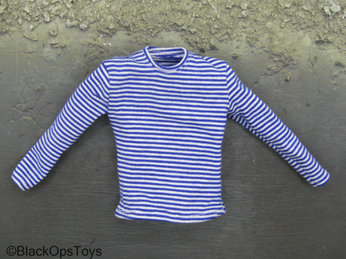 Russian Senior Rifleman - White & Blue Striped Shirt