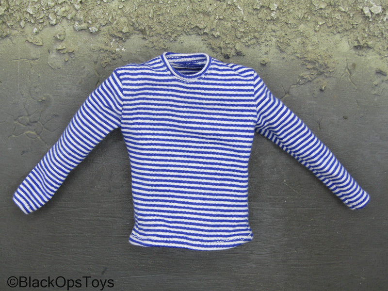 Load image into Gallery viewer, Russian Senior Rifleman - White &amp; Blue Striped Shirt
