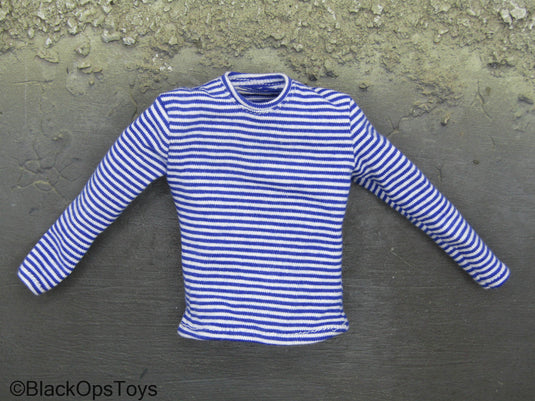 Russian Senior Rifleman - White & Blue Striped Shirt