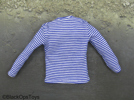 Russian Senior Rifleman - White & Blue Striped Shirt