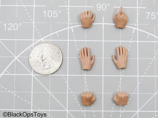 1/12 Male Hand Set (x6)